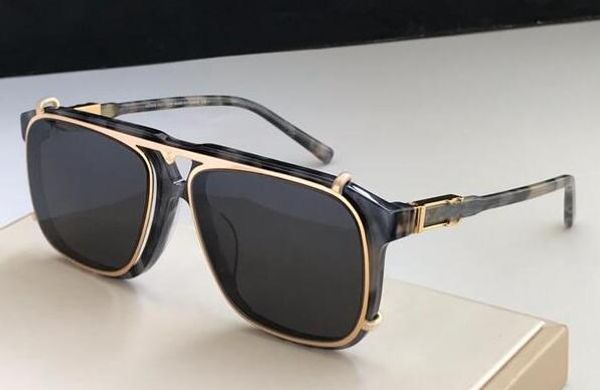 the latest selling popular fashion mens sunglasses square plate metal combination frame uv400 lens with box kb24, White;black
the latest selling popular fashion mens sunglasses square plate metal combination frame uv400 lens with box kb24, White;black