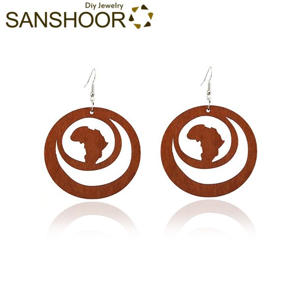 dangle & chandelier sanshoor design natural wooden earrings african map drop wood fashion jewelry for girls ladies party, Silver
dangle & chandelier sanshoor design natural wooden earrings african map drop wood fashion jewelry for girls ladies party, Silver
