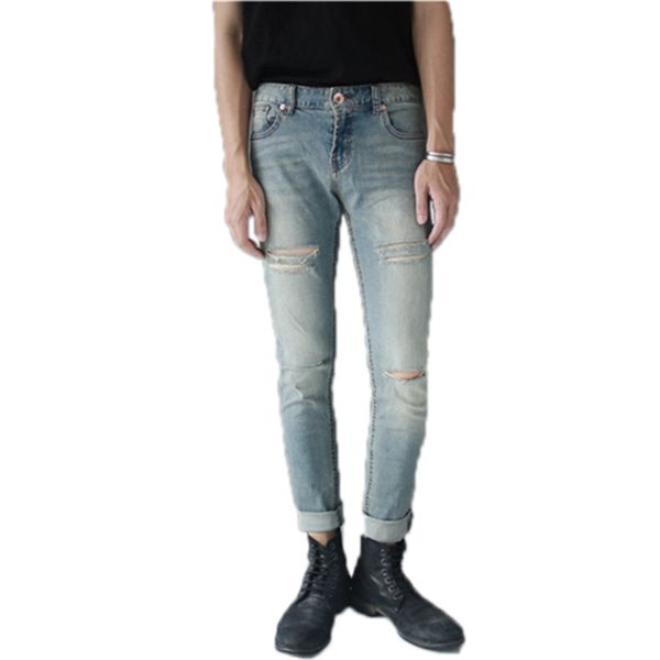 bigbang 2019 new g-dragon high waist casual jeans k- women's light blue slim feet tight jeans men fashion streetwear clothes
bigbang 2019 new g-dragon high waist casual jeans k- women's light blue slim feet tight jeans men fashion streetwear clothes