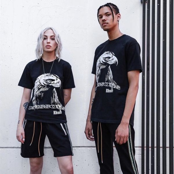 mens designer t-shirt womens couples rhude eagle logo printing washed tee street rh fashion oversized, White;black
mens designer t-shirt womens couples rhude eagle logo printing washed tee street rh fashion oversized, White;black