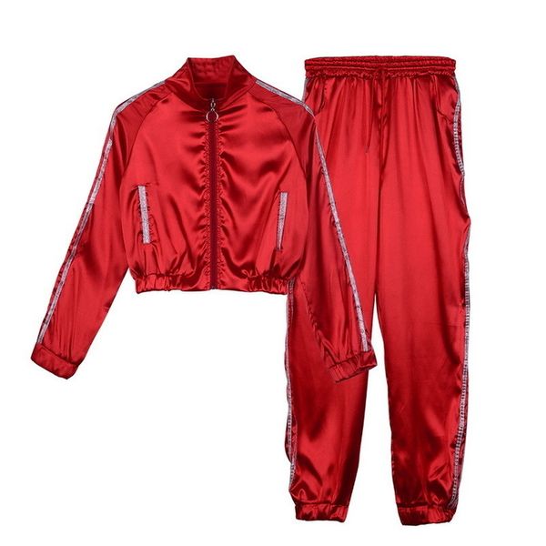 women's autumn tracksuit 2 piece set women sports sets long sleeve sweatsuits gym fitness casual jogging sweatpants zipper suits, Gray
women's autumn tracksuit 2 piece set women sports sets long sleeve sweatsuits gym fitness casual jogging sweatpants zipper suits, Gray