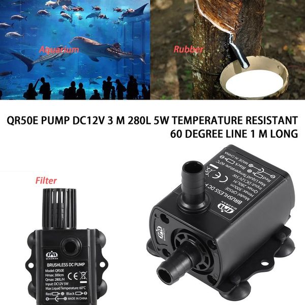 decdeal ultra-quiet mini brushless dc/usb water pump 5/12v 5-10w 250-400l/h lift 300cm submersible fountain aquarium circulating
decdeal ultra-quiet mini brushless dc/usb water pump 5/12v 5-10w 250-400l/h lift 300cm submersible fountain aquarium circulating