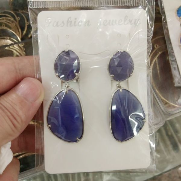 blue stone earrings for women vintage fashion jewelry moda mujer 2019 earrings, Silver
blue stone earrings for women vintage fashion jewelry moda mujer 2019 earrings, Silver