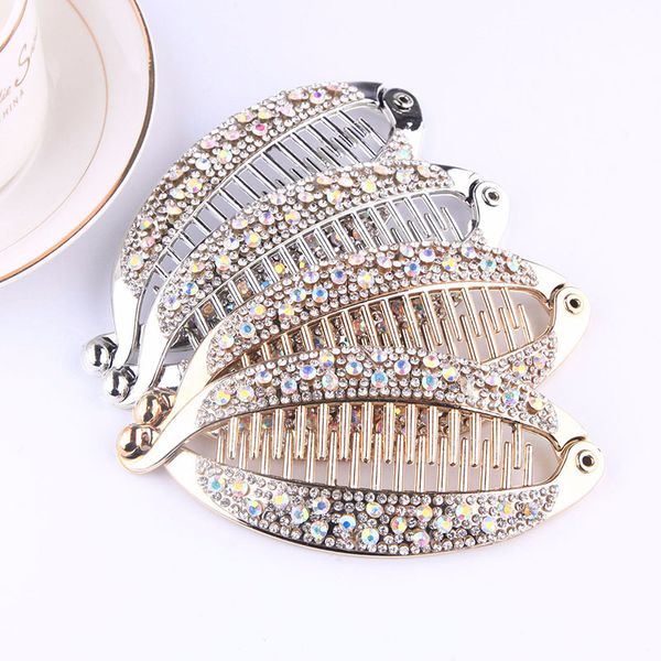 crystal rhinestone fish shape hair claw clips hair jewelry banana barrettes hairpins accessories for women
crystal rhinestone fish shape hair claw clips hair jewelry banana barrettes hairpins accessories for women