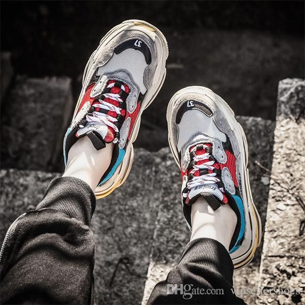 2019 new fashion paris triple-s designer shoes low platform sneakers triple s mens casual women designer casual sports trainers zapatos, Black
2019 new fashion paris triple-s designer shoes low platform sneakers triple s mens casual women designer casual sports trainers zapatos, Black
