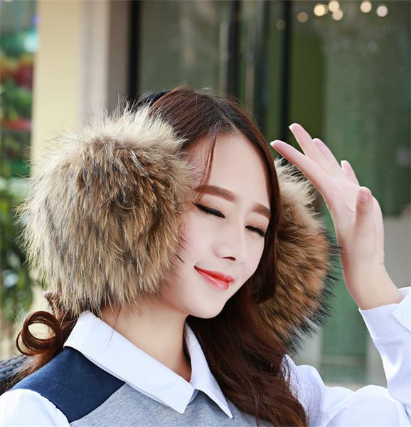 oversized really big raccoon fur earmuffs korean real fur earmuffs lovely personality plush ear cover warm, Blue;gray
oversized really big raccoon fur earmuffs korean real fur earmuffs lovely personality plush ear cover warm, Blue;gray