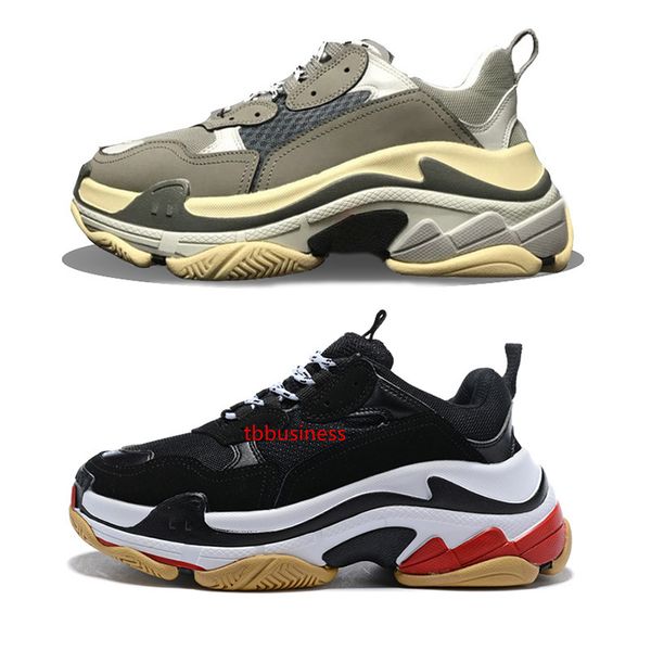 2019 paris 17fw triple s casual shoes men women black red white green pink fashion designer sneakers sports chaussures size 36-45
2019 paris 17fw triple s casual shoes men women black red white green pink fashion designer sneakers sports chaussures size 36-45