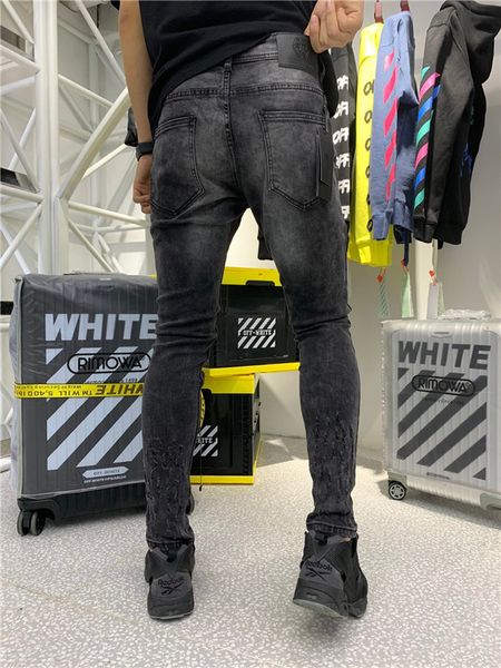 2020 men's distressed ripped skinny fashion shorts slim motorcycle moto biker causal mens denim pants hip hop men jeans5, Blue
2020 men's distressed ripped skinny fashion shorts slim motorcycle moto biker causal mens denim pants hip hop men jeans5, Blue
