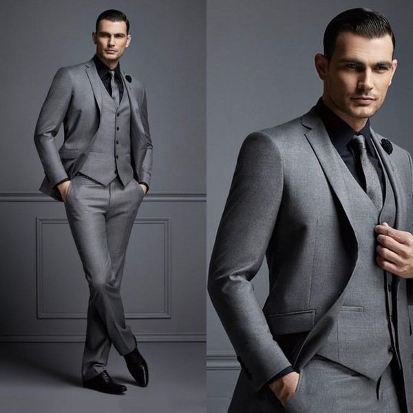 handsome dark grey mens suit new fashion groom suit wedding suits for men slim fit groom tuxedos for man, Black;gray
handsome dark grey mens suit new fashion groom suit wedding suits for men slim fit groom tuxedos for man, Black;gray