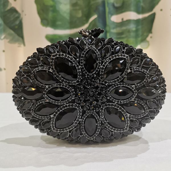 xiyuan black rhinestone crystal clutch diamond women's evening clutches bags hard box metal ladies chain shoulder handbag
xiyuan black rhinestone crystal clutch diamond women's evening clutches bags hard box metal ladies chain shoulder handbag