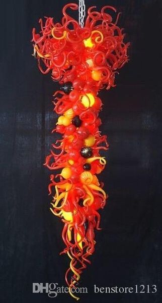 air shipping 100% mouth blown borosilicate murano glass pendant lighting art delicate design modern chandelier lighting