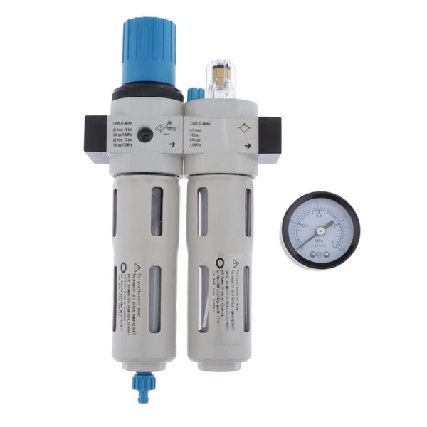 separator filter lubricator -compressor oil water regulator with gauge, 1/8inch
separator filter lubricator -compressor oil water regulator with gauge, 1/8inch
