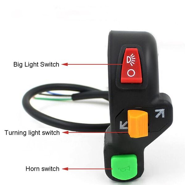 adeeing 3 in 1 combination switch turn signal horn modification switch for electric bike motorcycle combination r30
adeeing 3 in 1 combination switch turn signal horn modification switch for electric bike motorcycle combination r30