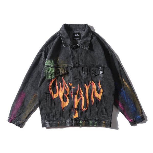 новая рука краска граффити огонь пламя печати джинсовой куртки streetwear hip hop повседневный bomber жан куртка моды пальто tops, Black;brown
новая рука краска граффити огонь пламя печати джинсовой куртки streetwear hip hop повседневный bomber жан куртка моды пальто tops, Black;brown