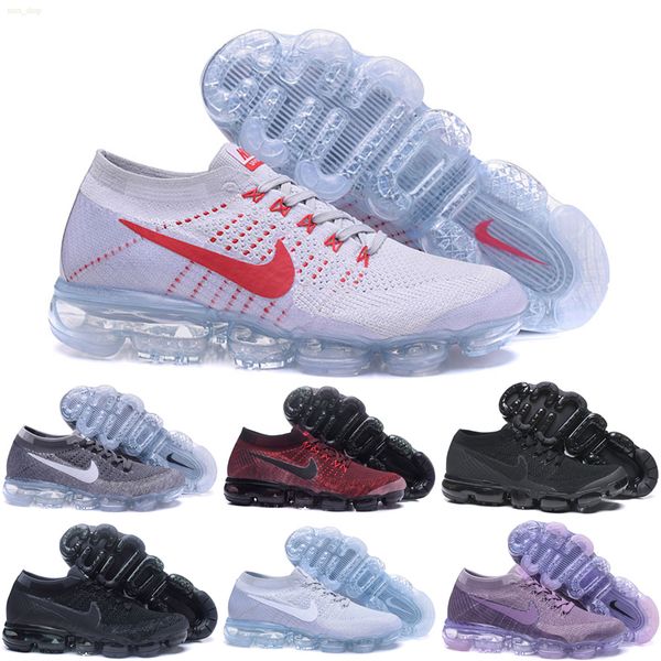 

Nike Air VaporMax FK2018 2018 Нового Испарение людей прибытия Shock Racer Обуви для Высокого качества моды повседневной обуви Maxes Спортивных кроссовки Кроссовки