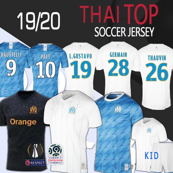 2019 THAI Olympique de Marseille BALOTELLI Soccer jerseys 2020 Maillot De Foot PAYET L.GUSTAVO THAUVIN 19 20 OM Home 2018 Football shirts
2019 THAI Olympique de Marseille BALOTELLI Soccer jerseys 2020 Maillot De Foot PAYET L.GUSTAVO THAUVIN 19 20 OM Home 2018 Football shirts