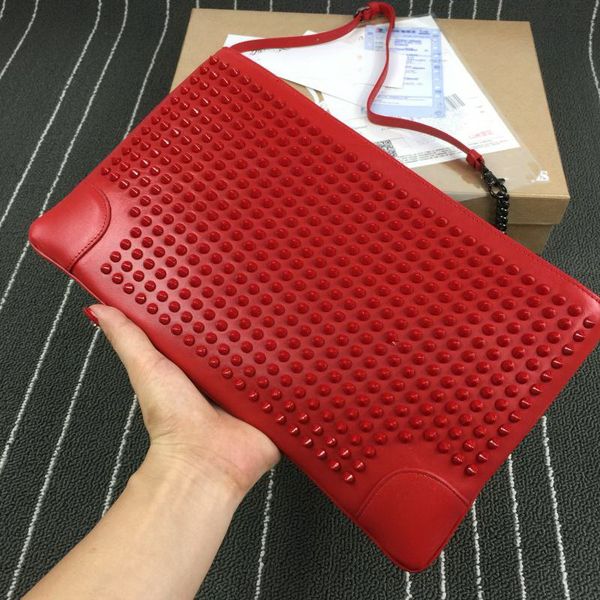 women chains red color bottom shoulder bag rivets purses luxury spike clutch genuine leather studs rivets messenger bags
women chains red color bottom shoulder bag rivets purses luxury spike clutch genuine leather studs rivets messenger bags