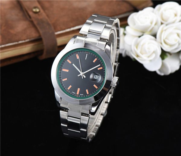 luxury watch mens watches fashion designer watches quartz movement gentleman wristwatches stainless steel chain orologio di lusso, Slivery;brown
luxury watch mens watches fashion designer watches quartz movement gentleman wristwatches stainless steel chain orologio di lusso, Slivery;brown