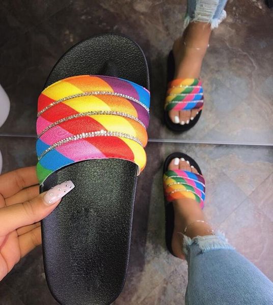 wholesale 2020 summer rhinestone slippers comfortable home slippers fashion wild explosion beach sliders, Black
wholesale 2020 summer rhinestone slippers comfortable home slippers fashion wild explosion beach sliders, Black