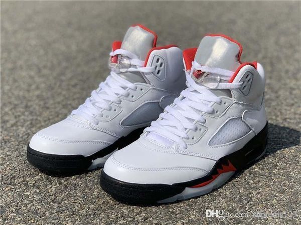 2020 air authentic high og 5 fire red ретро баскетбольная обувь белый черный 3 м светоотражающий язык мужские спортивные кроссовки da1911-10
2020 air authentic high og 5 fire red ретро баскетбольная обувь белый черный 3 м светоотражающий язык мужские спортивные кроссовки da1911-10