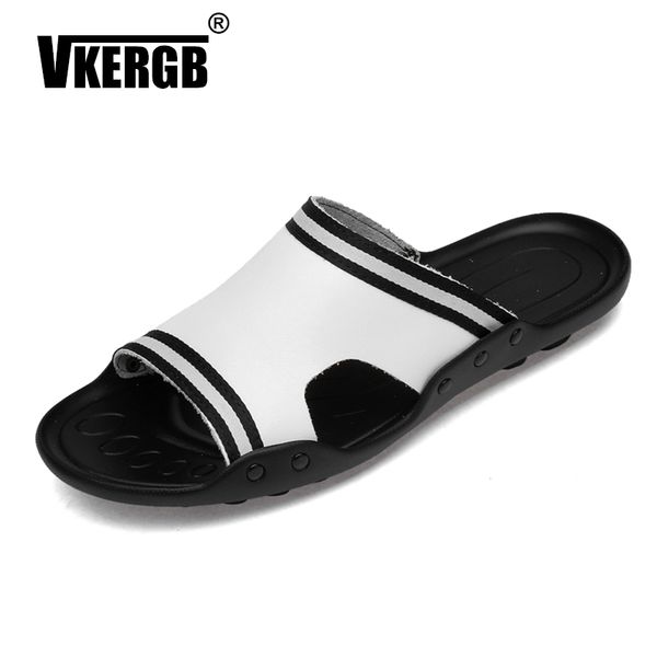 brand men's 2019 brand summer men slippers male genuine leather comfortable shoes microfiber leather slippers plus size sandals, Black
brand men's 2019 brand summer men slippers male genuine leather comfortable shoes microfiber leather slippers plus size sandals, Black