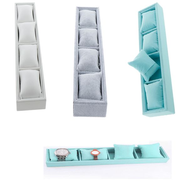 bracelet watch display case 3 slot velvet jewelry organizer trays holder, Black;white
bracelet watch display case 3 slot velvet jewelry organizer trays holder, Black;white