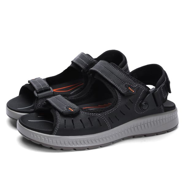 fashion men's sandals leather sandals men casual summer comfortable leather shoes plus size men outdoor beach casual shoe, Black
fashion men's sandals leather sandals men casual summer comfortable leather shoes plus size men outdoor beach casual shoe, Black