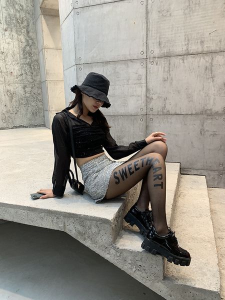 fashion women tights stocking with letter printed 20s new style womens long socks ultra-thin streetwear socks 7 styles clothing, Black;white
fashion women tights stocking with letter printed 20s new style womens long socks ultra-thin streetwear socks 7 styles clothing, Black;white