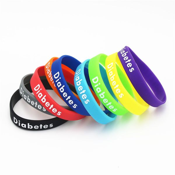 1pc diabetes silicone wristband sports alert armband rubber bracelets&bangles youth and size gifts sh151, Golden;silver
1pc diabetes silicone wristband sports alert armband rubber bracelets&bangles youth and size gifts sh151, Golden;silver