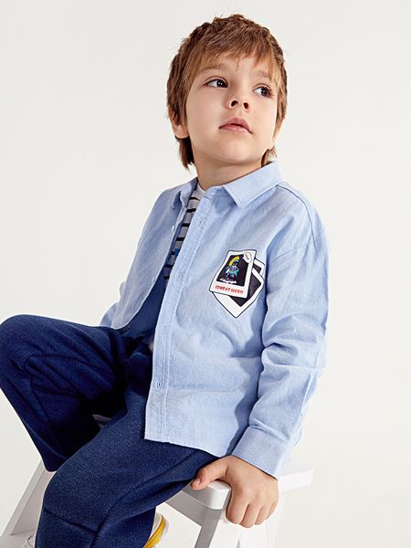 balabala kids boys printed shirt longer at back children toddler boys shirts spring autumn clothes clothing, White;black
balabala kids boys printed shirt longer at back children toddler boys shirts spring autumn clothes clothing, White;black