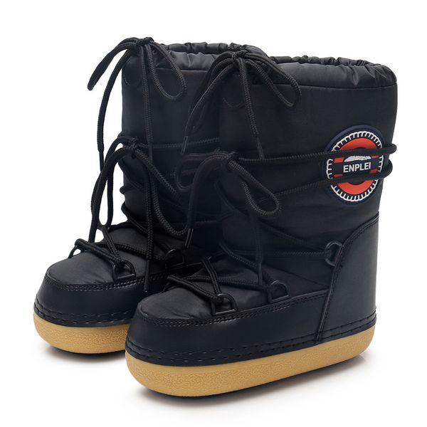 New Women Men And Kids Winter Snow Boots Waterproof Oxford Cloth And Warm Sponge Lining Moon Shoes Mid-Calf Lace Up Space Boots
New Women Men And Kids Winter Snow Boots Waterproof Oxford Cloth And Warm Sponge Lining Moon Shoes Mid-Calf Lace Up Space Boots