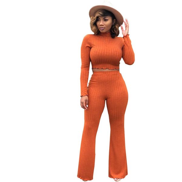 2018 new autumn winter fashion casual two piece sets women turtleneck crop and high waist wide leg pants loose suits, White
2018 new autumn winter fashion casual two piece sets women turtleneck crop and high waist wide leg pants loose suits, White