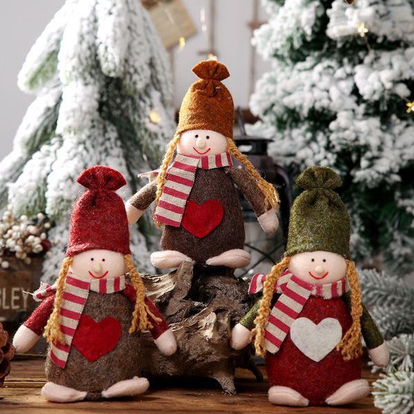 1pcs lovely striped scarf boy girl doll christmas ornament new year gift present xmas decor home party decoration supplies 62694
1pcs lovely striped scarf boy girl doll christmas ornament new year gift present xmas decor home party decoration supplies 62694