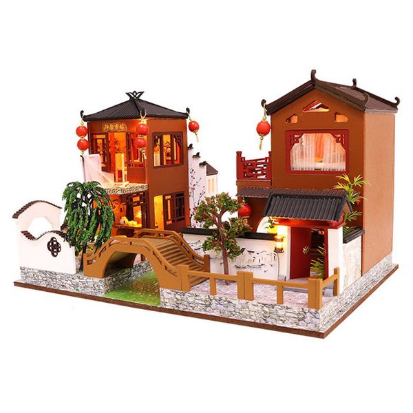 wooden toy diy dollhouse miniature dollhouse handmade doll house furniture puzzle assemble 3d miniaturas model kit toys for ch
wooden toy diy dollhouse miniature dollhouse handmade doll house furniture puzzle assemble 3d miniaturas model kit toys for ch