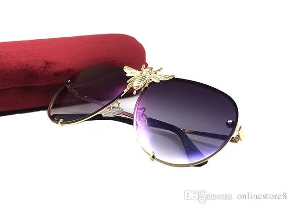 luxury 2238 sunglasses men women brand designer popular fashion big summer style with the bees uv protection lens with box, White;black
luxury 2238 sunglasses men women brand designer popular fashion big summer style with the bees uv protection lens with box, White;black