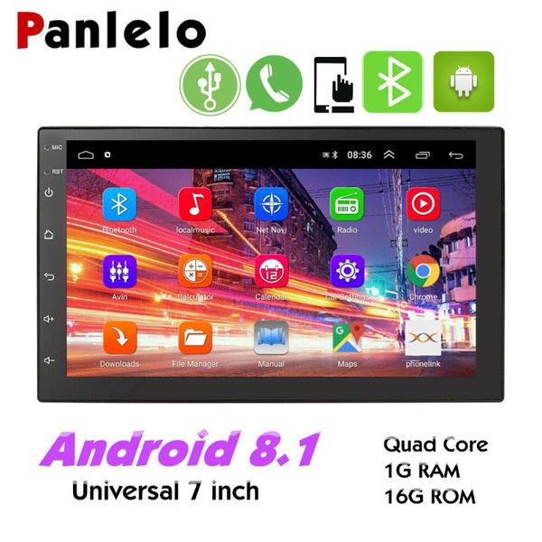 panlelo android 8.1 gps navigation 7" 2 din quad core head unit android car stereo with mp5 dvr player fm radio wifi for car dvd
panlelo android 8.1 gps navigation 7" 2 din quad core head unit android car stereo with mp5 dvr player fm radio wifi for car dvd