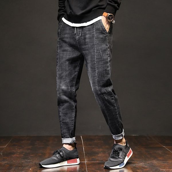 harem men jeans distressed bleached solid color vintage casual fashion male spring autumn loose plus size jeans tide, Blue
harem men jeans distressed bleached solid color vintage casual fashion male spring autumn loose plus size jeans tide, Blue