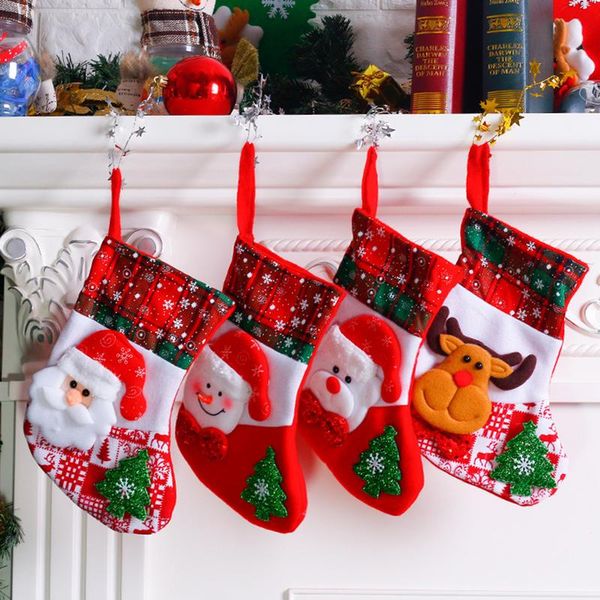 25x14cm christmas decorations santa claus snowman elk bear socks christmas stocking gift bag candy bag tree hanging ornaments
25x14cm christmas decorations santa claus snowman elk bear socks christmas stocking gift bag candy bag tree hanging ornaments
