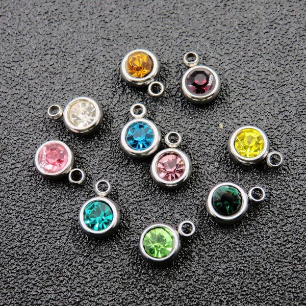 diy necklace bracelet jewelry findings birth stones stainless steel small charms, Blue;slivery
diy necklace bracelet jewelry findings birth stones stainless steel small charms, Blue;slivery