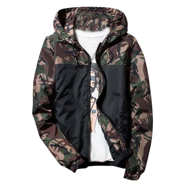 jaycosin 2020 men's jacket clothes winter hoodie soft shell camouflage waterproof windproof outdoor coat jacket charge, Black