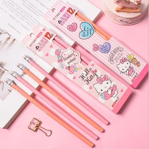 12/18/24 pcs pencil wooden pencils children creative student school supplies stationery novelty cute girl hello kitty 6 7 years
12/18/24 pcs pencil wooden pencils children creative student school supplies stationery novelty cute girl hello kitty 6 7 years
