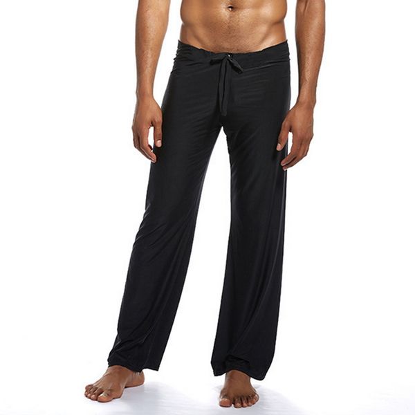 lace up loose pants casual cotton comfortable trouser 2019 autumn new male men's home pajama solid color, Black
lace up loose pants casual cotton comfortable trouser 2019 autumn new male men's home pajama solid color, Black