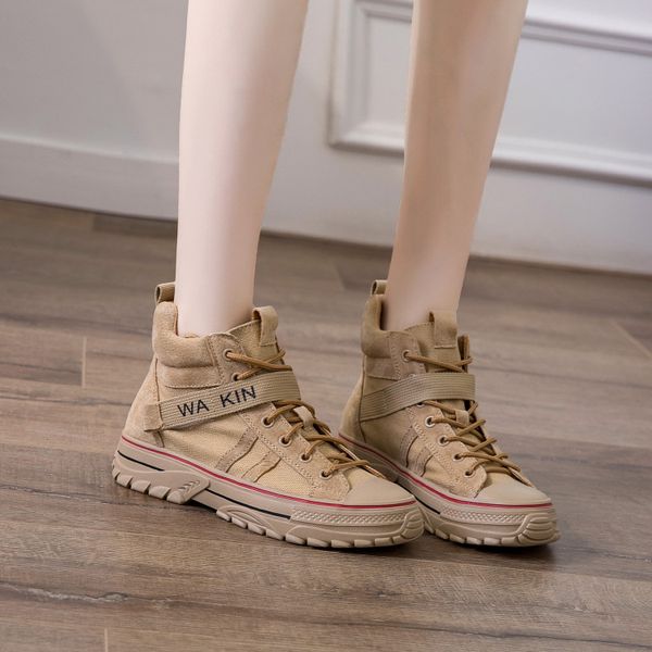botas mujer 2020 casual shoes women platform boots british style zapatos de mujer ladies footware ankle boots brown, Black
botas mujer 2020 casual shoes women platform boots british style zapatos de mujer ladies footware ankle boots brown, Black
