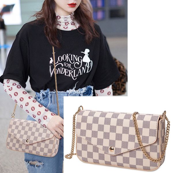 2020 new european and american luxury women's bag three in one envelope bag three piece set of one shoulder messenger
2020 new european and american luxury women's bag three in one envelope bag three piece set of one shoulder messenger
