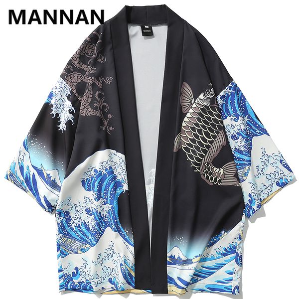 mannan fashion men printed japanese kimono cardigan thin shirts spring summer men's 3/4 sleeve casual long shirts 2019, White;black
mannan fashion men printed japanese kimono cardigan thin shirts spring summer men's 3/4 sleeve casual long shirts 2019, White;black