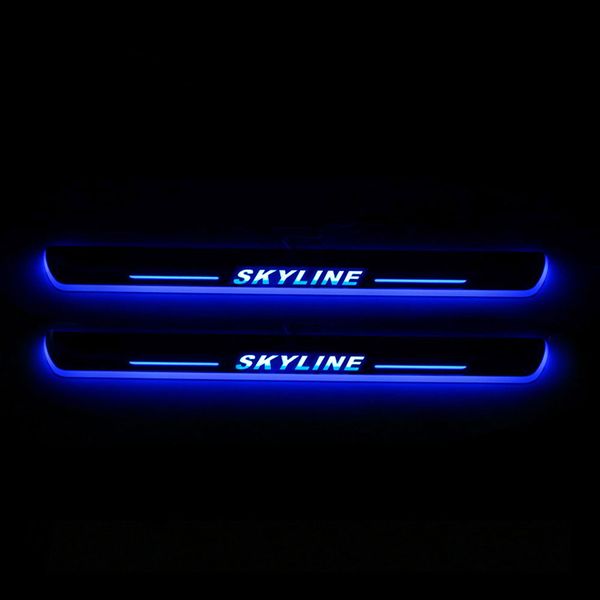 moving led welcome pedal car scuff plate pedal door sill pathway light for nissan skyline r32 r33 r34 r35
moving led welcome pedal car scuff plate pedal door sill pathway light for nissan skyline r32 r33 r34 r35