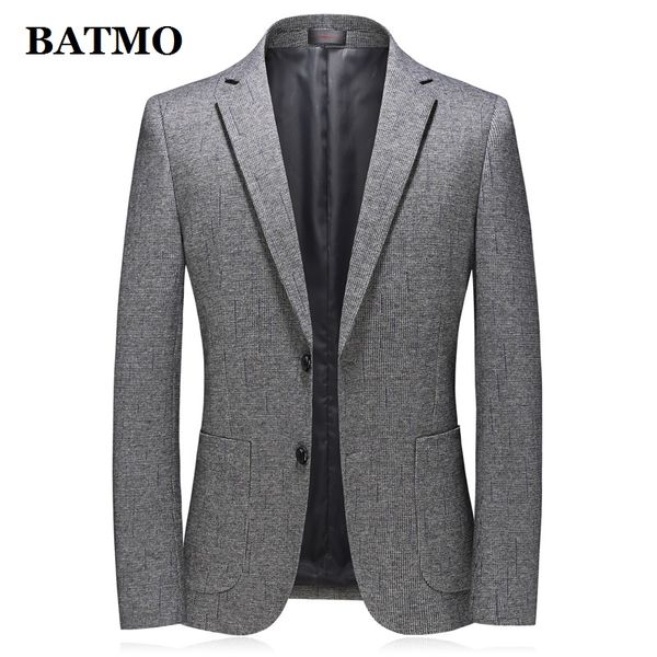 men's suits & blazers batmo 2021 arrival autumn casual plaid blazer men,men's grey jackets,plus-size m-4xl a556, White;black
men's suits & blazers batmo 2021 arrival autumn casual plaid blazer men,men's grey jackets,plus-size m-4xl a556, White;black