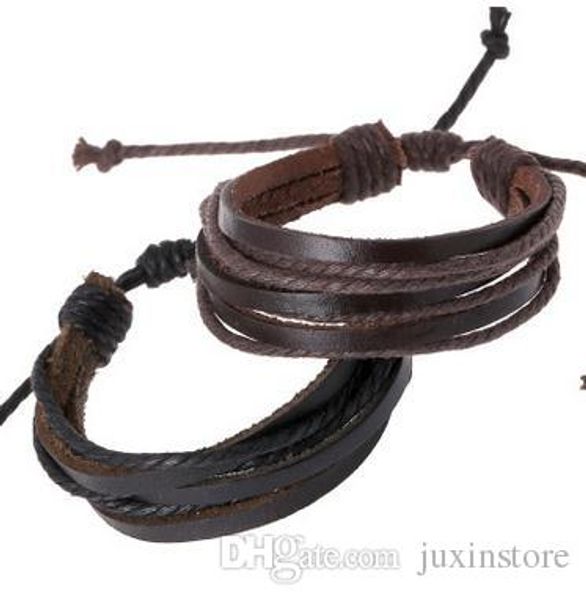 2017 vintage retro punk handmade fashion jewelry multilayer leather braided rope wristband men bracelets & bangles for male, Golden;silver
2017 vintage retro punk handmade fashion jewelry multilayer leather braided rope wristband men bracelets & bangles for male, Golden;silver