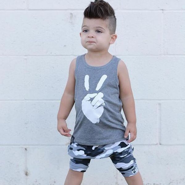 2pcs toddler kids baby boy summer clothes sleeveless vest +camouflage shorts pant outfits casual clothing set, White
2pcs toddler kids baby boy summer clothes sleeveless vest +camouflage shorts pant outfits casual clothing set, White