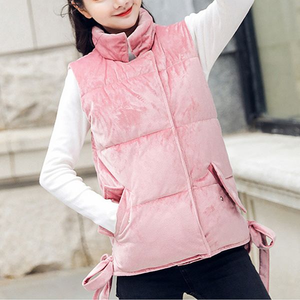 corduroy vest outwear spring winter vest thick section keep warm coat korean style solid sleeveless waistcoat women's clothing, Black;white
corduroy vest outwear spring winter vest thick section keep warm coat korean style solid sleeveless waistcoat women's clothing, Black;white